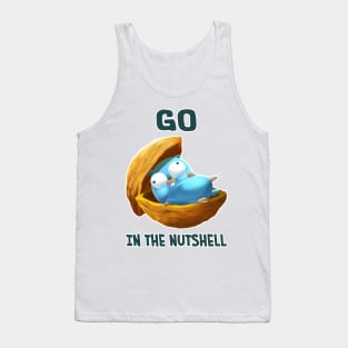 Golang Gopher in the nutshell Tank Top